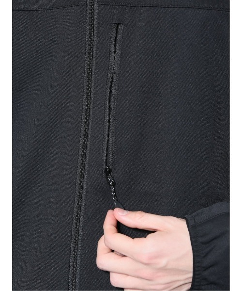 m.f.editorial（エムエフエディトリアル）の「【ストレッチ ウォッシャブル】m.f.エディトリアル メンズ circle motion JERSEY フーデットアウター(セットアップ可能)（パーカー・メンズ・ブラック/グレー系その他2・LARGE/X-LARGE/MEDIUM）」の14枚目の写真