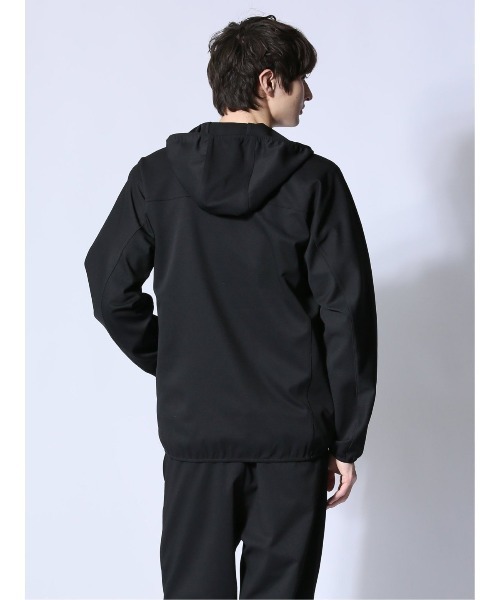 m.f.editorial（エムエフエディトリアル）の「【ストレッチ ウォッシャブル】m.f.エディトリアル メンズ circle motion JERSEY フーデットアウター(セットアップ可能)（パーカー・メンズ・ブラック/グレー系その他2・LARGE/X-LARGE/MEDIUM）」の16枚目の写真