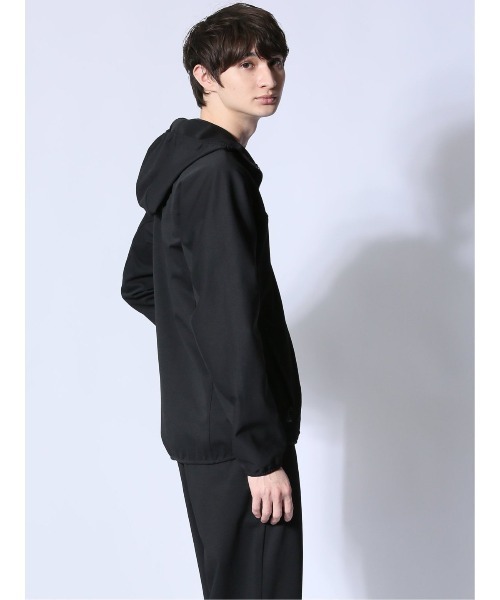 m.f.editorial（エムエフエディトリアル）の「【ストレッチ ウォッシャブル】m.f.エディトリアル メンズ circle motion JERSEY フーデットアウター(セットアップ可能)（パーカー・メンズ・ブラック/グレー系その他2・LARGE/X-LARGE/MEDIUM）」の17枚目の写真