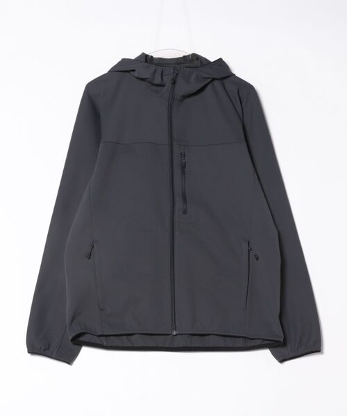 m.f.editorial（エムエフエディトリアル）の「【ストレッチ ウォッシャブル】m.f.エディトリアル メンズ circle motion JERSEY フーデットアウター(セットアップ可能)（パーカー・メンズ・ブラック/グレー系その他2・LARGE/X-LARGE/MEDIUM）」の19枚目の写真