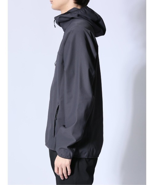 m.f.editorial（エムエフエディトリアル）の「【ストレッチ ウォッシャブル】m.f.エディトリアル メンズ circle motion JERSEY フーデットアウター(セットアップ可能)（パーカー・メンズ・ブラック/グレー系その他2・LARGE/X-LARGE/MEDIUM）」の21枚目の写真