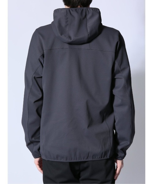 m.f.editorial（エムエフエディトリアル）の「【ストレッチ ウォッシャブル】m.f.エディトリアル メンズ circle motion JERSEY フーデットアウター(セットアップ可能)（パーカー・メンズ・ブラック/グレー系その他2・LARGE/X-LARGE/MEDIUM）」の22枚目の写真