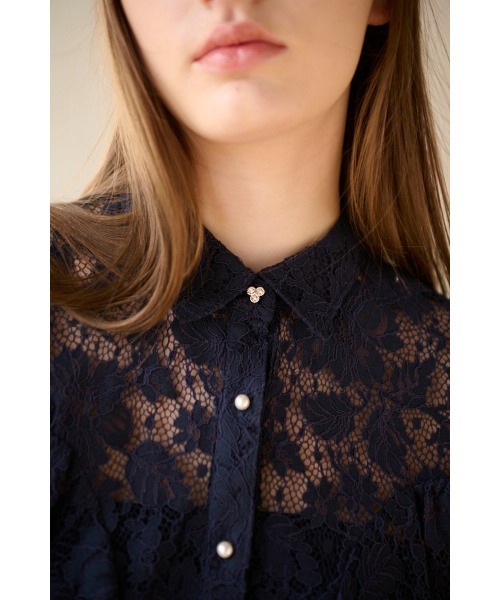 セール】Betty Lace Blouse コードレースシャツブラウス（シャツ