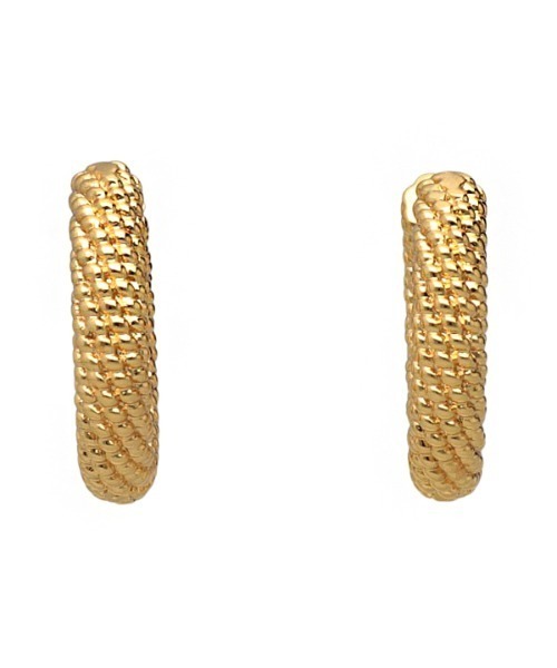 anuans(アニュアンス)の「【SOCALI JEWELRY】ボリュームフープピアス(ピアス(両耳用)・レディース・ゴールド・FREE)」の4枚目の写真