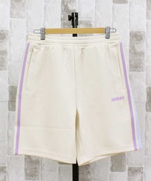 NERDY バイカラーメンズトラックハーフパンツ NY BICOLOR MEN'S TRACK HALF PANTS