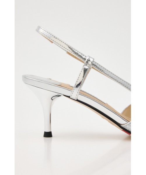 STACCATO（スタッカート）の「グリッターメッシュリボンパンプス（パンプス・レディース・シルバー/ゴールド・22.5cm/23cm/23.5cm/24cm/24.5cm）」の10枚目の写真