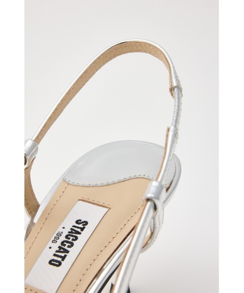 STACCATO（スタッカート）の「グリッターメッシュリボンパンプス（パンプス・レディース・シルバー/ゴールド・22.5cm/23cm/23.5cm/24cm/24.5cm）」の14枚目の写真