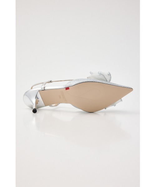 STACCATO（スタッカート）の「グリッターメッシュリボンパンプス（パンプス・レディース・シルバー/ゴールド・22.5cm/23cm/23.5cm/24cm/24.5cm）」の15枚目の写真