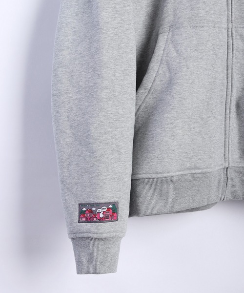 GRAF&WU(グラフアンドユー)の「GRAF&WU グラフアンドウー カーニバルシリーズ ベロ フルジップパーカー(パーカー・メンズ・オートミール/ブラック/グレー/アッシュ/ブラウン/グレー系その他/ブラック系その他・M/L/XL)」の9枚目の写真