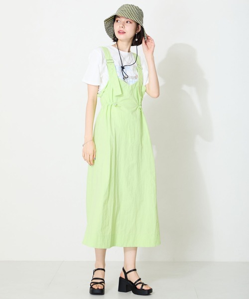 ORiental TRaffic(オリエンタルトラフィック)の「ナローストラップ厚底ヒールサンダル/51203(サンダル・レディース・ホワイト/ブルー/ブラック・LL/L/M/S/SS/3L)」の16枚目の写真