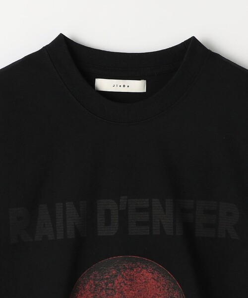 Jieda（ジエダ）の「＜JieDa＞ プラネット ビッグ プリント Tシャツ（Tシャツ/カットソー・メンズ・ブラック/ホワイト・FREE）」の4枚目の写真
