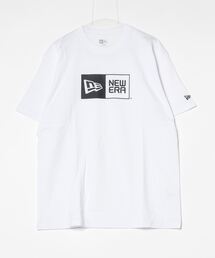 ニューエラ SS CT TEE BOX LOGO WHI 251