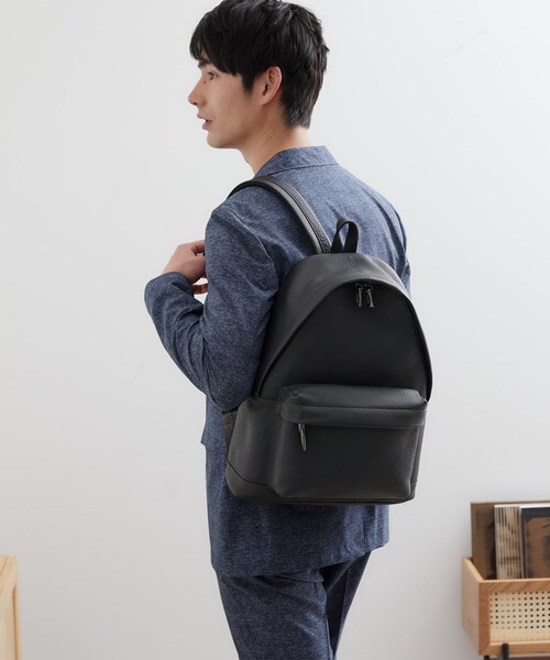 TAKEO KIKUCHI（タケオキクチ）の「【TOFF＆LOADSTONE】 バックパック ソフトシュリンク（バックパック/リュック・メンズ・ブラック・00）」の15枚目の写真