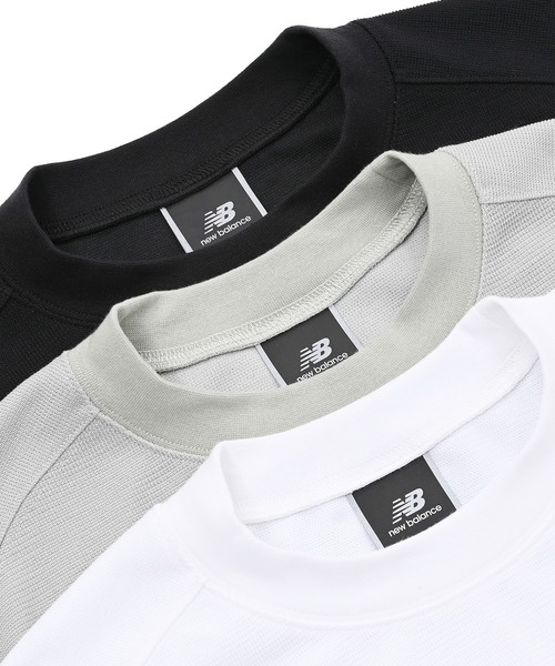 【新品】new balance セットアップシャツ ホワイト New Balance】 ニューバランス M MET24 Short Sleeve Shirts
