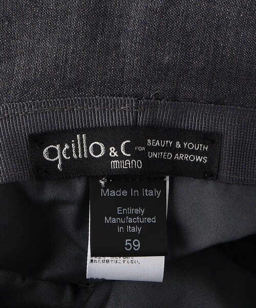 GRILLO（グリーロ）の「＜GRILLO＞ バケット ハット（ハット・メンズ・ダークグレー/ブラック・FREE）」の14枚目の写真