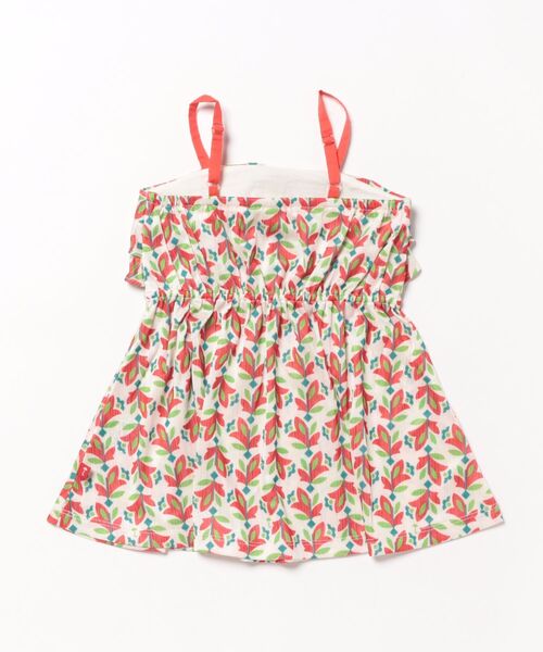 moimoln（モイモルン）の「ピオナキャミワンピース（ワンピース・キッズ・レッド/グリーン・90cm/100cm/110cm）」の12枚目の写真