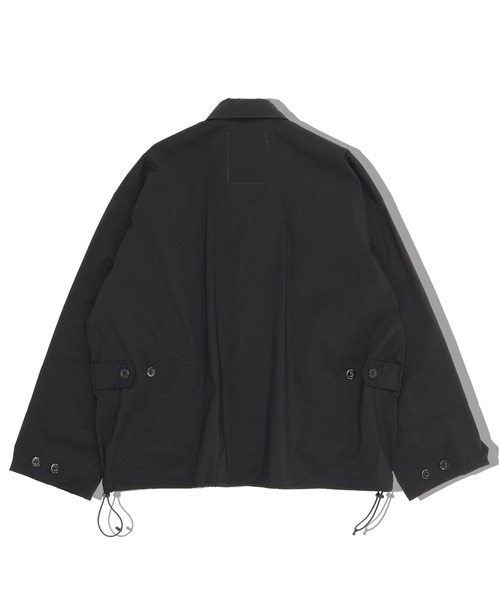 elephant TRIBAL fabrics(エレファントトライバルファブリックス)の「elephant TRIBAL fabrics Double Military Jacket(カバーオール・メンズ・カーキ/ブラック・FREE)」の4枚目の写真