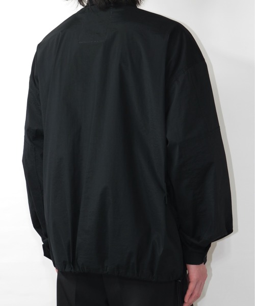 elephant TRIBAL fabrics(エレファントトライバルファブリックス)の「elephant TRIBAL fabrics Double Military Jacket(カバーオール・メンズ・カーキ/ブラック・FREE)」の6枚目の写真