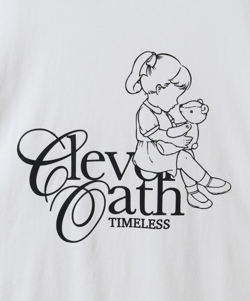 Candy Stripper（キャンディストリッパー）の「CLEVER OATH BIG BIG Tシャツ（Tシャツ/カットソー・レディース・ブラック/オフホワイト・FREE）」の3枚目の写真