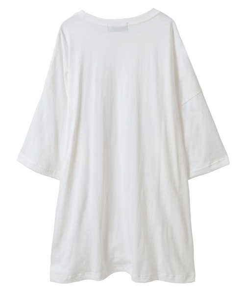 Candy Stripper（キャンディストリッパー）の「CLEVER OATH BIG BIG Tシャツ（Tシャツ/カットソー・レディース・ブラック/オフホワイト・FREE）」の7枚目の写真