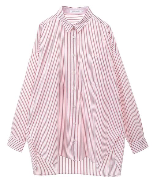 AMERICAN HOLIC(アメリカンホリック)の「イージーケア配色ポイントロングシャツ(シャツ/ブラウス・レディース・ブルー系その他7/レッド系その他2/ブルー系その他4・M/L)」の15枚目の写真