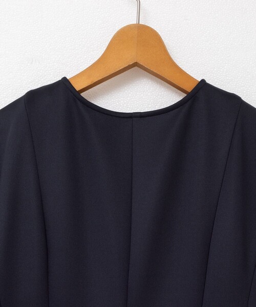 NOLLEY'S ノーリーズyosoyuki series 2WAYワンピース NOLLEY'S ワンピース 「yosoyuki series」 2WAYダンボールニット