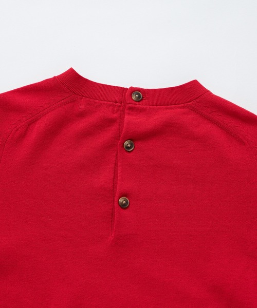 LA MARINE FRANCAISE(マリン フランセーズ)の「バイカラースタンドプルオーバー(ニット/セーター・レディース・イエロー/パープル/ネイビー系/レッド・FREE)」の7枚目の写真