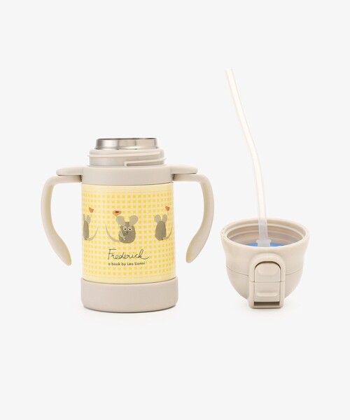 Afternoon Tea（アフタヌーンティー）の「ステンレス両手マグカップ/LEO LIONNI（マグ/哺乳瓶/お食事グッズ・キッズ・グレー・ONE SIZE）」の8枚目の写真
