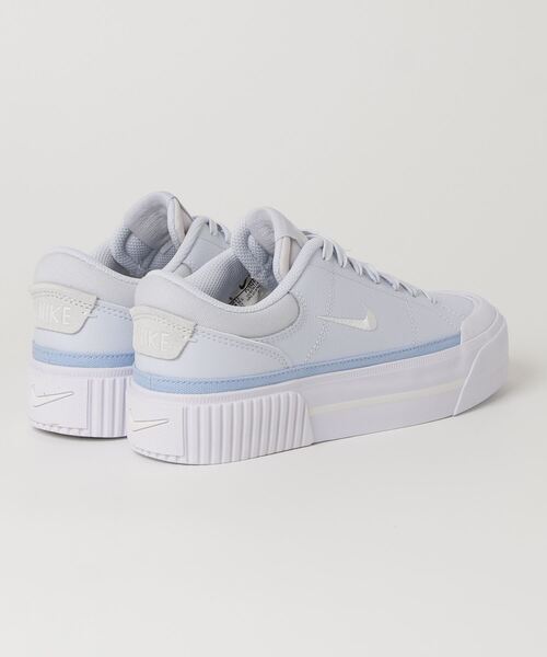 NIKE(ナイキ)の「NIKE/ナイキ WSコートレガシーリフト(スニーカー・レディース・ホワイト・23.5cm/24cm/24.5cm/25cm/23cm/22.5cm)」の3枚目の写真