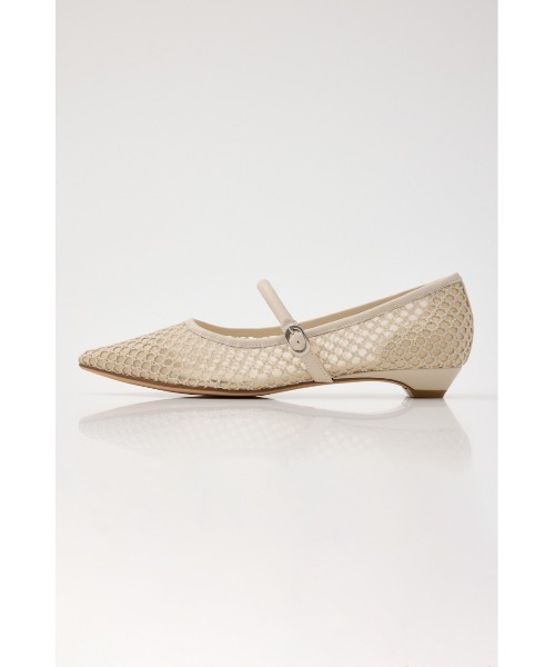 STACCATO（スタッカート）の「メッシュネットローパンプス（パンプス・レディース・ホワイト/ブラック・22.5cm/23.5cm/24.5cm/23.0cm/24.0cm）」の10枚目の写真