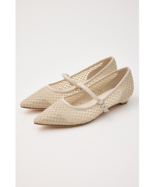 STACCATO（スタッカート）の「メッシュネットローパンプス（パンプス・レディース・ホワイト/ブラック・22.5cm/23.5cm/24.5cm/23.0cm/24.0cm）」の9枚目の写真