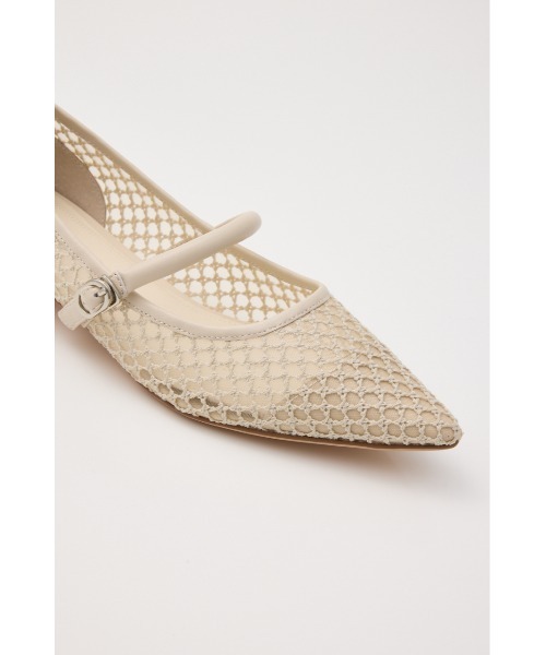 STACCATO（スタッカート）の「メッシュネットローパンプス（パンプス・レディース・ホワイト/ブラック・22.5cm/23.5cm/24.5cm/23.0cm/24.0cm）」の5枚目の写真
