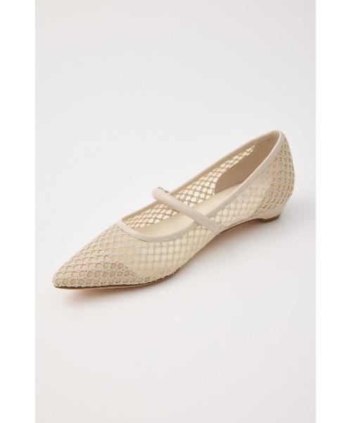 STACCATO（スタッカート）の「メッシュネットローパンプス（パンプス・レディース・ホワイト/ブラック・22.5cm/23.5cm/24.5cm/23.0cm/24.0cm）」の4枚目の写真