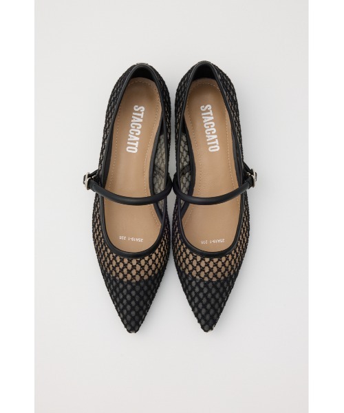 STACCATO（スタッカート）の「メッシュネットローパンプス（パンプス・レディース・ホワイト/ブラック・22.5cm/23.5cm/24.5cm/23.0cm/24.0cm）」の20枚目の写真