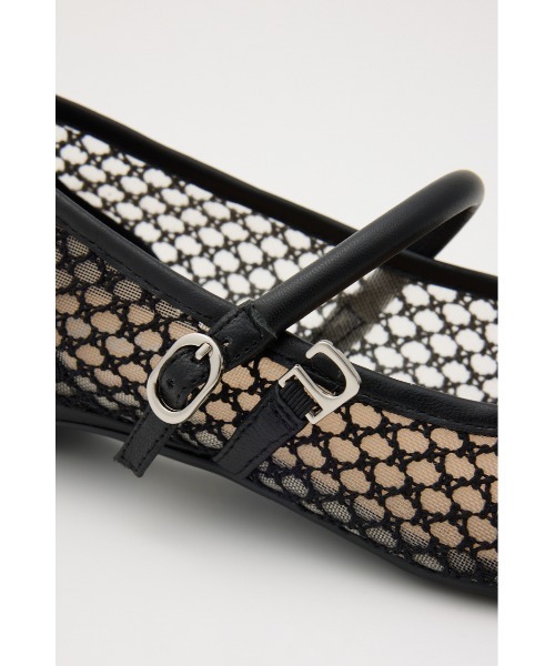 STACCATO（スタッカート）の「メッシュネットローパンプス（パンプス・レディース・ホワイト/ブラック・22.5cm/23.5cm/24.5cm/23.0cm/24.0cm）」の14枚目の写真