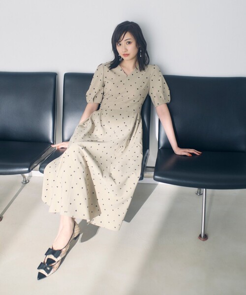 ワンピース　トッカ　TOCCATA 美品　M TOCCA - 極美品 TOCCA POTTED FLOWERS ドレス 00トッカ