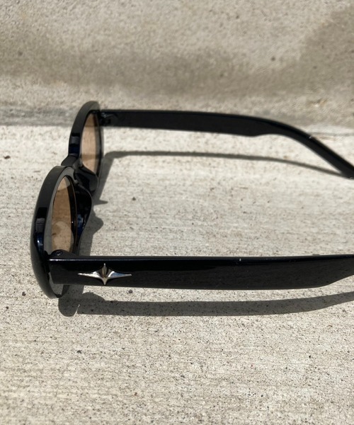 VIBGYOR（ヴィブジョー）の「ユニセックス ラウンドカラーサングラス(CZ)（サングラス・レディース・ブラック/ブラウン・FREE）」の15枚目の写真