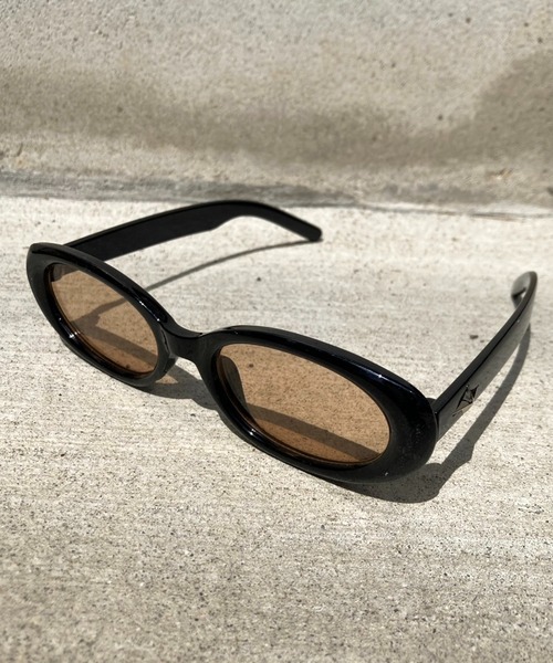 VIBGYOR（ヴィブジョー）の「ユニセックス ラウンドカラーサングラス(CZ)（サングラス・レディース・ブラック/ブラウン・FREE）」の17枚目の写真