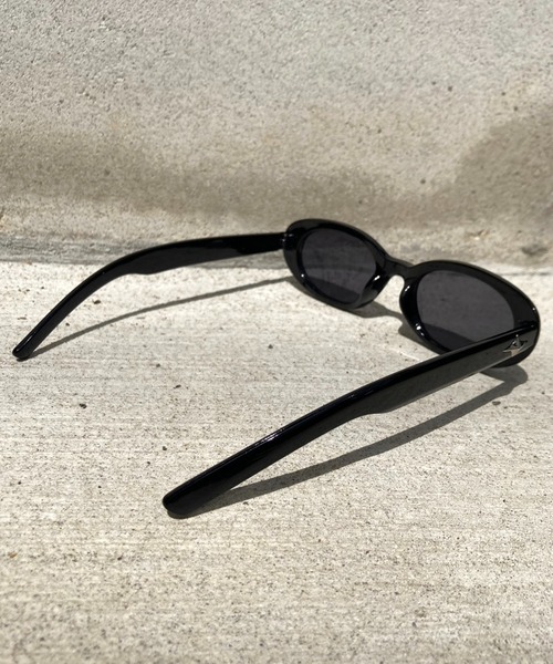 VIBGYOR（ヴィブジョー）の「ユニセックス ラウンドカラーサングラス(CZ)（サングラス・レディース・ブラック/ブラウン・FREE）」の18枚目の写真