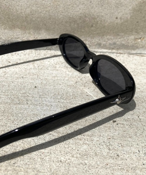 VIBGYOR（ヴィブジョー）の「ユニセックス ラウンドカラーサングラス(CZ)（サングラス・レディース・ブラック/ブラウン・FREE）」の19枚目の写真