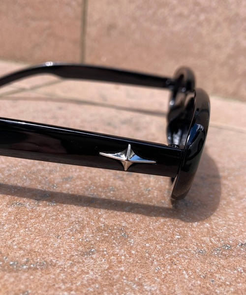 VIBGYOR（ヴィブジョー）の「ユニセックス ラウンドカラーサングラス(CZ)（サングラス・レディース・ブラック/ブラウン・FREE）」の20枚目の写真