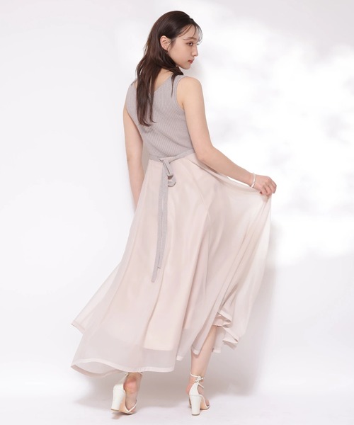 Rirandture（リランドチュール）の「エアリードッキングワンピース（ワンピース・レディース・ブルー系その他3/オフホワイト/ブラック系その他/ピンク系その他・1/2）」の8枚目の写真