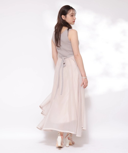 Rirandture（リランドチュール）の「エアリードッキングワンピース（ワンピース・レディース・ブルー系その他3/オフホワイト/ブラック系その他/ピンク系その他・1/2）」の9枚目の写真