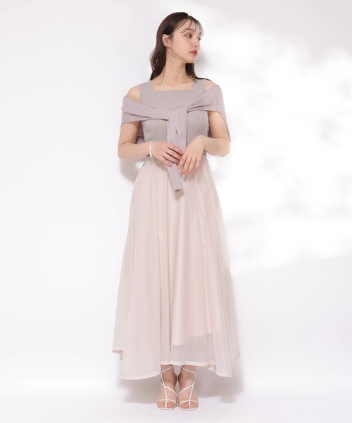 Rirandture（リランドチュール）の「エアリードッキングワンピース（ワンピース・レディース・ブルー系その他3/オフホワイト/ブラック系その他/ピンク系その他・1/2）」の18枚目の写真