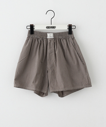 ERL / イーアールエル UNISEX MINI PLAID BOXERS WOVEN ERL10UW02