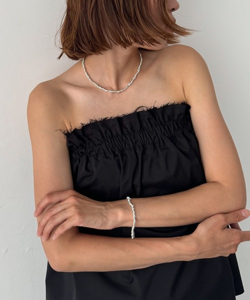 CANAL JEAN（キャナルジーン）の「Pt　charmネックレス（ネックレス・レディース・シルバー・ONE SIZE）」の8枚目の写真