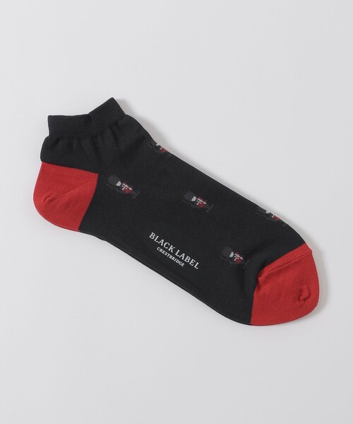 BLACK LABEL CRESTBRIDGE（ブラックレーベル・クレストブリッジ）の「ガーズマンショートソックス（ソックス/靴下・メンズ・ブラック/ネイビー・FREE）」の3枚目の写真