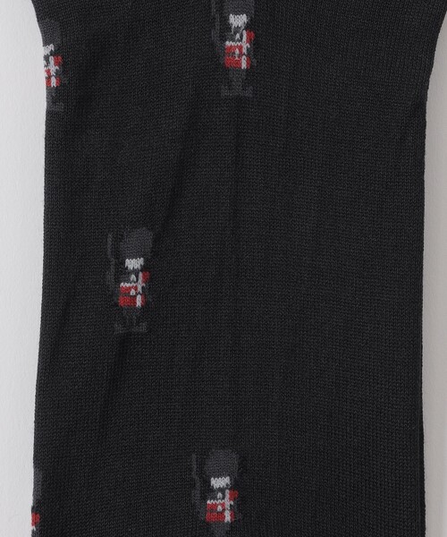 BLACK LABEL CRESTBRIDGE（ブラックレーベル・クレストブリッジ）の「ガーズマンショートソックス（ソックス/靴下・メンズ・ブラック/ネイビー・FREE）」の4枚目の写真
