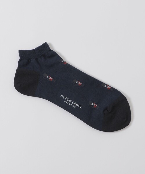 BLACK LABEL CRESTBRIDGE（ブラックレーベル・クレストブリッジ）の「ガーズマンショートソックス（ソックス/靴下・メンズ・ブラック/ネイビー・FREE）」の5枚目の写真