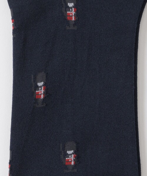 BLACK LABEL CRESTBRIDGE（ブラックレーベル・クレストブリッジ）の「ガーズマンショートソックス（ソックス/靴下・メンズ・ブラック/ネイビー・FREE）」の6枚目の写真